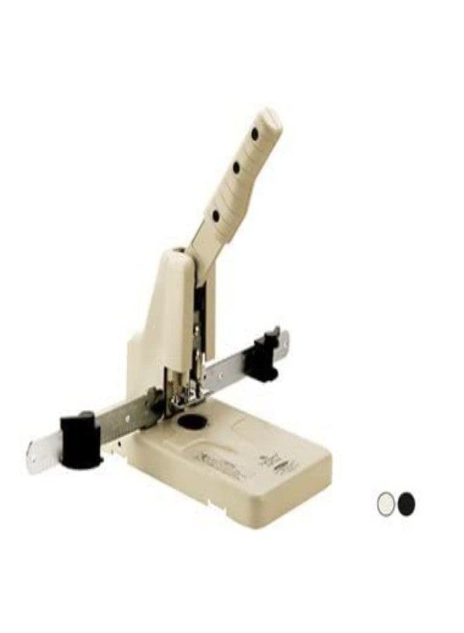 Ondesk Kangaro Desk Essentials Hdp-1320 1 Hole Heavy Duty Metal Paper Punch | Spring Assisted Handle | Guide Bar | 290 Sheets Capacity | Office Essentials | Pack Of 1 | Color May Vary - Image 2